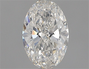 Picture of Natural Diamond 0.52 Carats, Oval with  Cut, G Color, SI1 Clarity and Certified by GIA