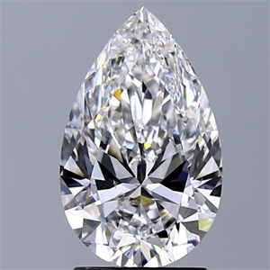 Foto Diamante Natural 2.05 quilates, De pera , Color D, claridad SI2 y certificado GIA de