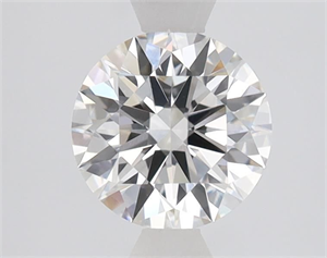 Picture of Lab Grown Diamond 1.08 Carats, Round with Ideal Cut, G Color, VVS2 Clarity and Certified by IGI