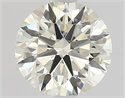 Natural Diamond 1.06 Carats, Round with Excellent Cut, M Color, VS1 Clarity and Certified by GIA