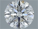 Diamante Natural 1.06 quilates, Redondo , Color H, claridad SI1 y certificado GIA
