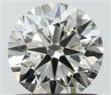 Diamante Natural 0.90 quilates, Redondo , Color I, claridad VS2 y certificado IGI