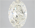 Diamante Natural 5.01 quilates, Ovalado , Color J, claridad SI2 y certificado IGI