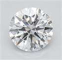 Lab Grown Diamond 1.16 Carats, Round with Ideal Cut, D Color, VS1 Clarity and Certified by IGI