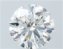 Diamante Natural 1.50 quilates, Redondo , Color G, claridad VVS2 y certificado GIA