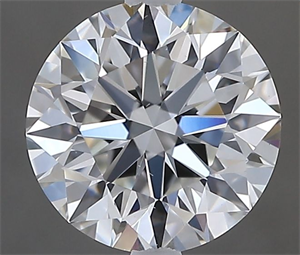 Picture of Natural Diamond 0.95 Carats, Round with Excellent Cut, G Color, VS1 Clarity and Certified by GIA