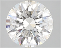 Diamante Natural 3.06 quilates, Redondo , Color H, claridad VVS2 y certificado GIA