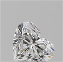 Natural Diamond 1.71 Carats, Heart with  Cut, F Color, VVS1 Clarity and Certified by GIA