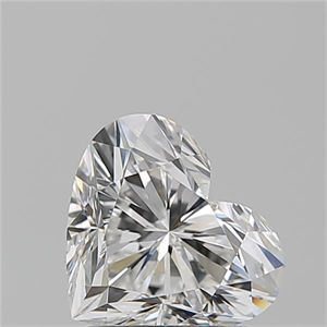 Picture of Natural Diamond 1.71 Carats, Heart with  Cut, F Color, VVS1 Clarity and Certified by GIA