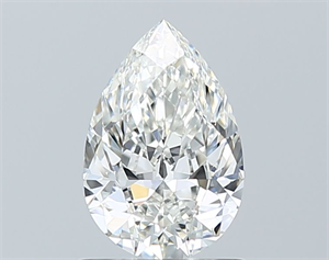 Picture of Natural Diamond 0.80 Carats, Pear with  Cut, F Color, IF Clarity and Certified by GIA