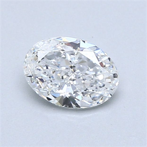 Foto Diamante Natural 0.70 quilates, Ovalado , Color E, claridad VS2 y certificado GIA de