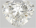 Natural Diamond 1.51 Carats, Heart with  Cut, I Color, VS1 Clarity and Certified by GIA