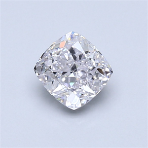 Foto Diamante Natural 0.74 quilates, Del cojín , Color F, claridad SI1 y certificado GIA de
