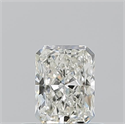 Diamante Natural 0.51 quilates, Radiante , Color J, claridad VS1 y certificado GIA