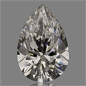 Natural Diamond 0.30 Carats, Pear with  Cut, G Color, SI1 Clarity and Certified by GIA