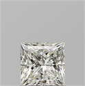 Diamante Natural 0.70 quilates, Princesa , Color K, claridad VVS2 y certificado GIA