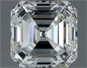 Natural Diamond 1.01 Carats, Asscher with  Cut, I Color, VVS2 Clarity and Certified by IGI