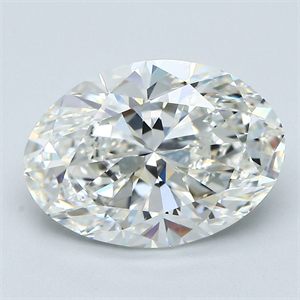 Foto Diamante Natural 4.01 quilates, Ovalado , Color G, claridad VS1 y certificado GIA de