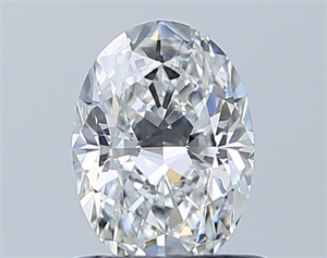 Picture of Natural Diamond 0.75 Carats, Oval with  Cut, E Color, VVS2 Clarity and Certified by GIA