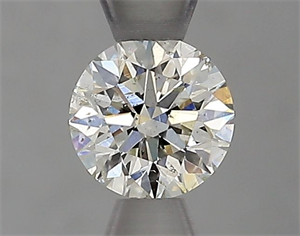 Foto Diamante Natural 0.51 quilates, Redondo , Color G, claridad SI2 y certificado IGI de