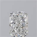 Natural Diamond 2.75 Carats, Radiant with  Cut, F Color, VS2 Clarity and Certified by GIA