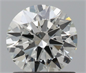 Diamante Natural 1.00 quilates, Redondo , Color I, claridad VVS1 y certificado IGI