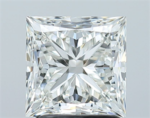 Foto Diamante Natural 2.01 quilates, Princesa , Color I, claridad VVS1 y certificado GIA de