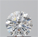 Natural Diamond 1.01 Carats, Round with Excellent Cut, G Color, SI1 Clarity and Certified by GIA