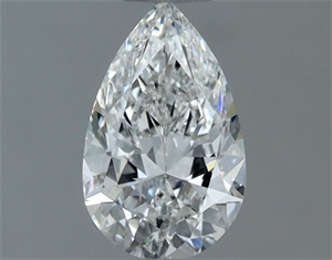 Picture of Natural Diamond 0.50 Carats, Pear with  Cut, G Color, VS2 Clarity and Certified by GIA