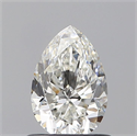 Diamante Natural 0.70 quilates, De pera , Color G, claridad VS2 y certificado GIA
