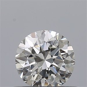 Foto Diamante Natural 0.50 quilates, Redondo , Color H, claridad VVS1 y certificado GIA de
