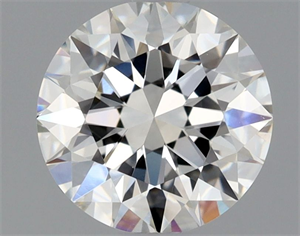 Picture of Natural Diamond 0.90 Carats, Round with Excellent Cut, H Color, VS1 Clarity and Certified by GIA