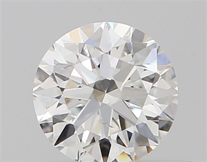 Picture of Natural Diamond 0.40 Carats, Round with Excellent Cut, G Color, SI2 Clarity and Certified by GIA