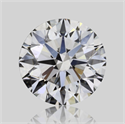 Diamante Natural 0.66 quilates, Redondo , Color E, claridad IF y certificado GIA