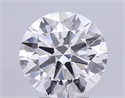 Lab Grown Diamond 2.02 Carats, Round with Excellent Cut, D Color, VVS2 Clarity and Certified by IGI