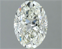 Natural Diamond 1.42 Carats, Oval with  Cut, I Color, VS1 Clarity and Certified by IGI