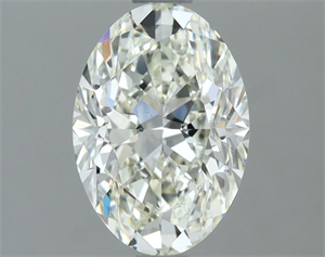 Picture of Natural Diamond 1.42 Carats, Oval with  Cut, I Color, VS1 Clarity and Certified by IGI