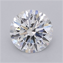 Del inventario de diamantes de laboratorio, 1.55 quilates, Redondo , Color E, claridad VVS2 y certificado IGI