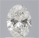 Diamante Natural 0.52 quilates, Ovalado , Color F, claridad VVS1 y certificado GIA