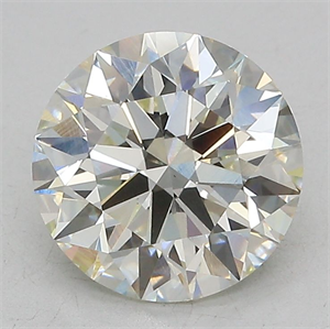 Picture of Lab Grown Diamond 2.72 Carats, Round with Ideal Cut, J Color, VS1 Clarity and Certified by IGI