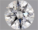 Diamante Natural 0.50 quilates, Redondo , Color G, claridad FL y certificado GIA