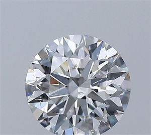 Foto Diamante Natural 0.43 quilates, Redondo , Color F, claridad SI2 y certificado GIA de