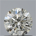 Natural Diamond 0.56 Carats, Round with Excellent Cut, K Color, VS1 Clarity and Certified by GIA