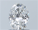 Natural Diamond 0.70 Carats, Oval with  Cut, E Color, VS1 Clarity and Certified by GIA