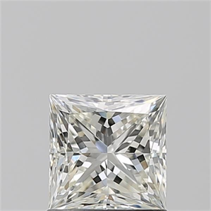 Foto Diamante Natural 1.06 quilates, Princesa , Color J, claridad VS2 y certificado GIA de