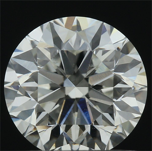Picture of Natural Diamond 1.03 Carats, Round with Very Good Cut, J Color, SI1 Clarity and Certified by GIA