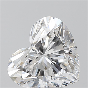 Picture of Natural Diamond 3.03 Carats, Heart with  Cut, D Color, VS2 Clarity and Certified by GIA