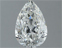 Diamante Natural 1.00 quilates, De pera , Color G, claridad VS1 y certificado IGI