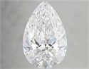 Diamante Natural 2.05 quilates, De pera , Color D, claridad SI1 y certificado GIA