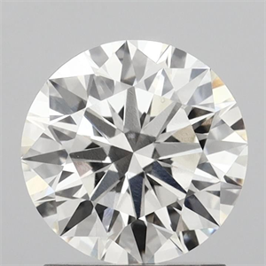 Picture of Lab Grown Diamond 1.50 Carats, Round with Ideal Cut, H Color, VVS2 Clarity and Certified by IGI